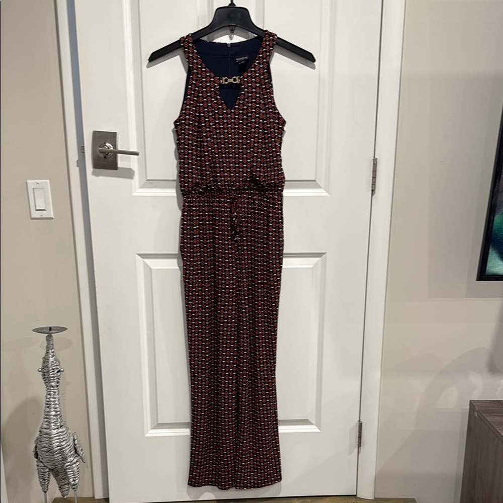 Chic Sleeveless Black and Red Dress